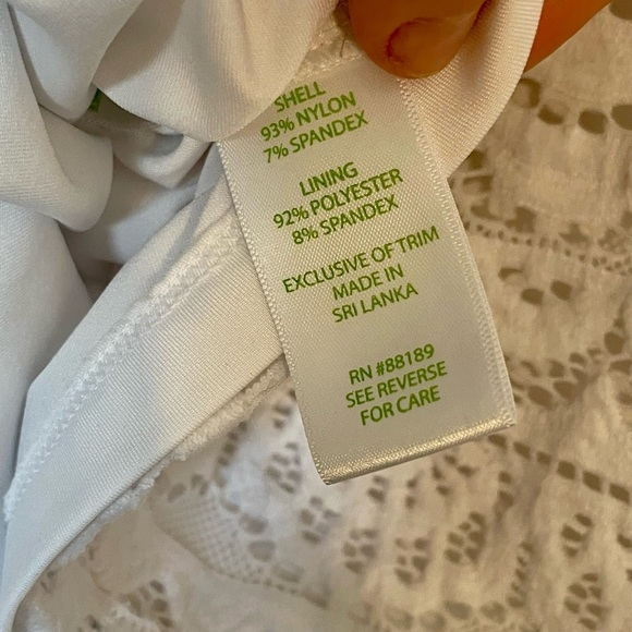 Lilly Pulitzer Lace Cold Shoulder Top - Picture 4 of 5